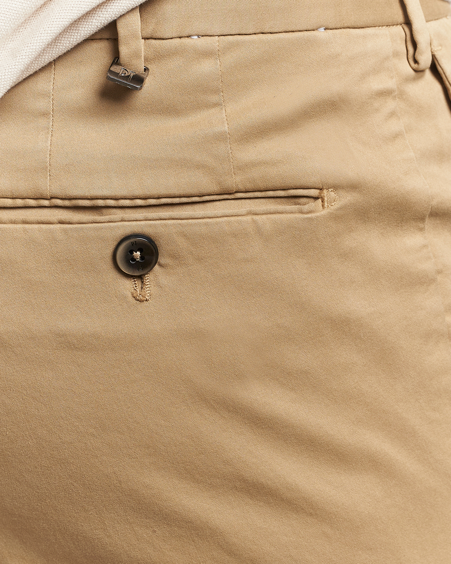 Herren | Hosen | PT01 | Slim Fit Cotton/Stretch Trousers Beige