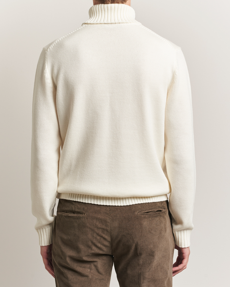 Herren | Pullover | Zanone | Virgin Merino Wool Rollneck Latte