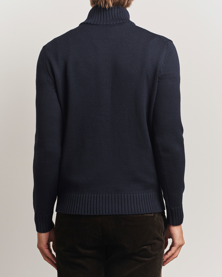 Herren | Pullover | Zanone | Virgin Merino Wool Chioto Navy