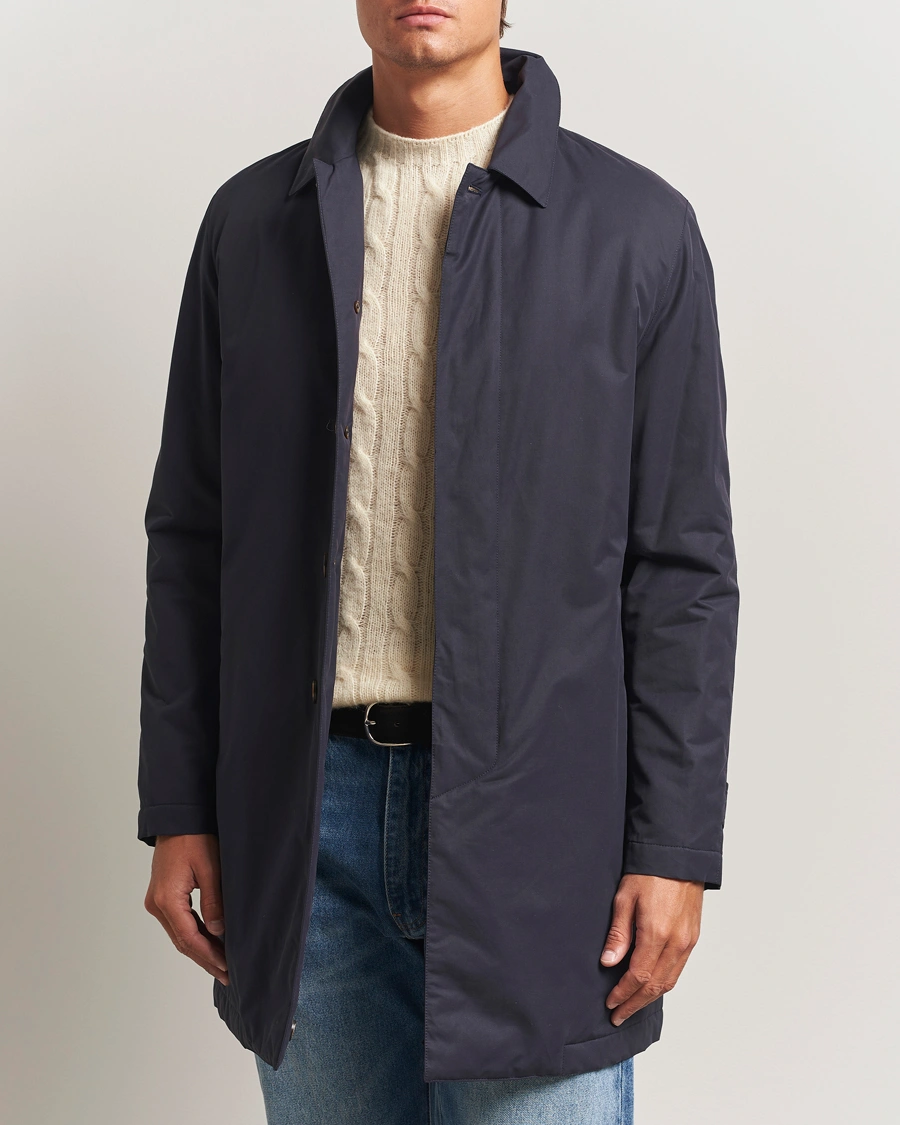 Herren | Jacken | Valstar | Milano Padded Rain Coat Navy