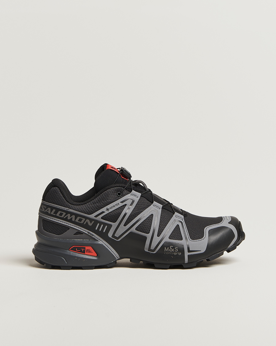 Herren | Hikingschuhe | Salomon | Speedcross 3 GTX Sneakers Black/Asphalt