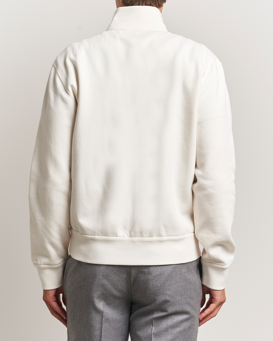 Herren | Pullover | Ralph Lauren Purple Label | Full Zip Cotton Felpa Cream