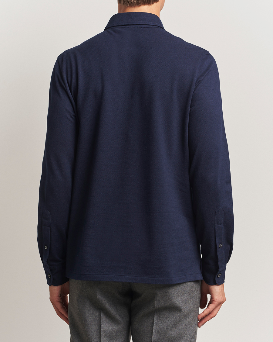 Herren | Hemden | Ralph Lauren Purple Label | Long Sleeve Polo Shirt Navy