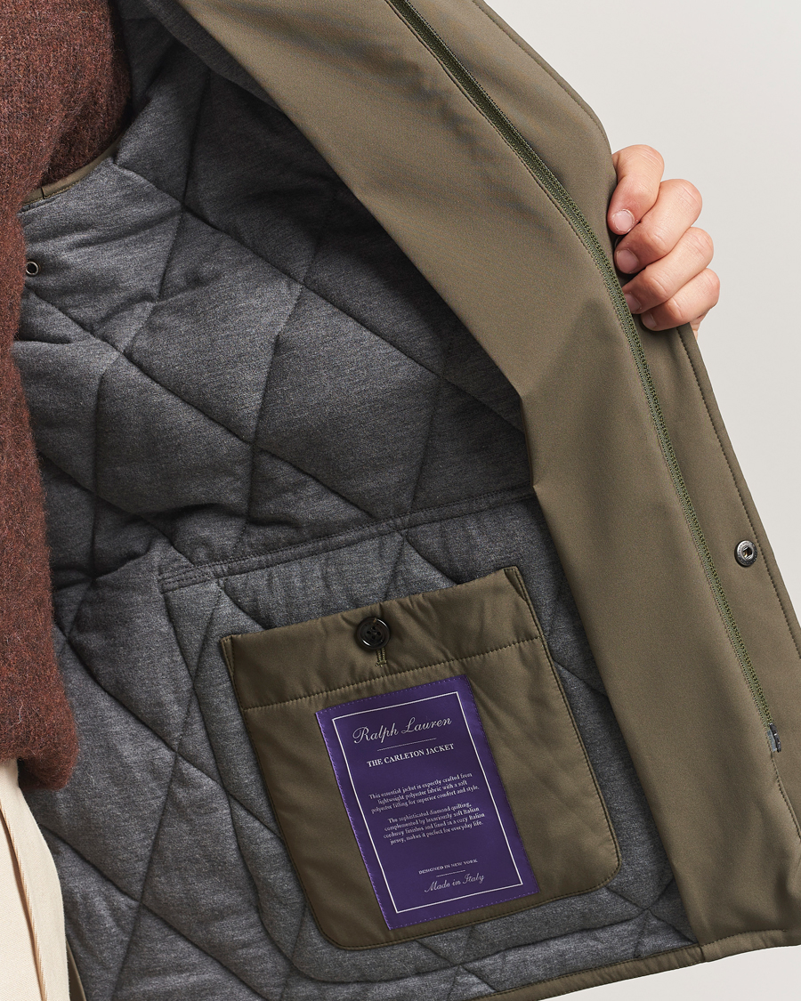 Herren | Jacken | Ralph Lauren Purple Label | Carleton Jacket Olive
