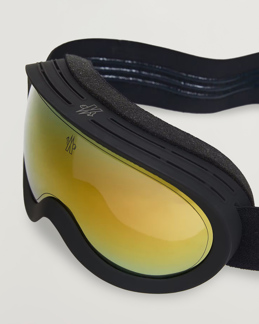 Herren | Sonnenbrillen | Moncler Lunettes | Snowray Ski Goggles Black/Gold