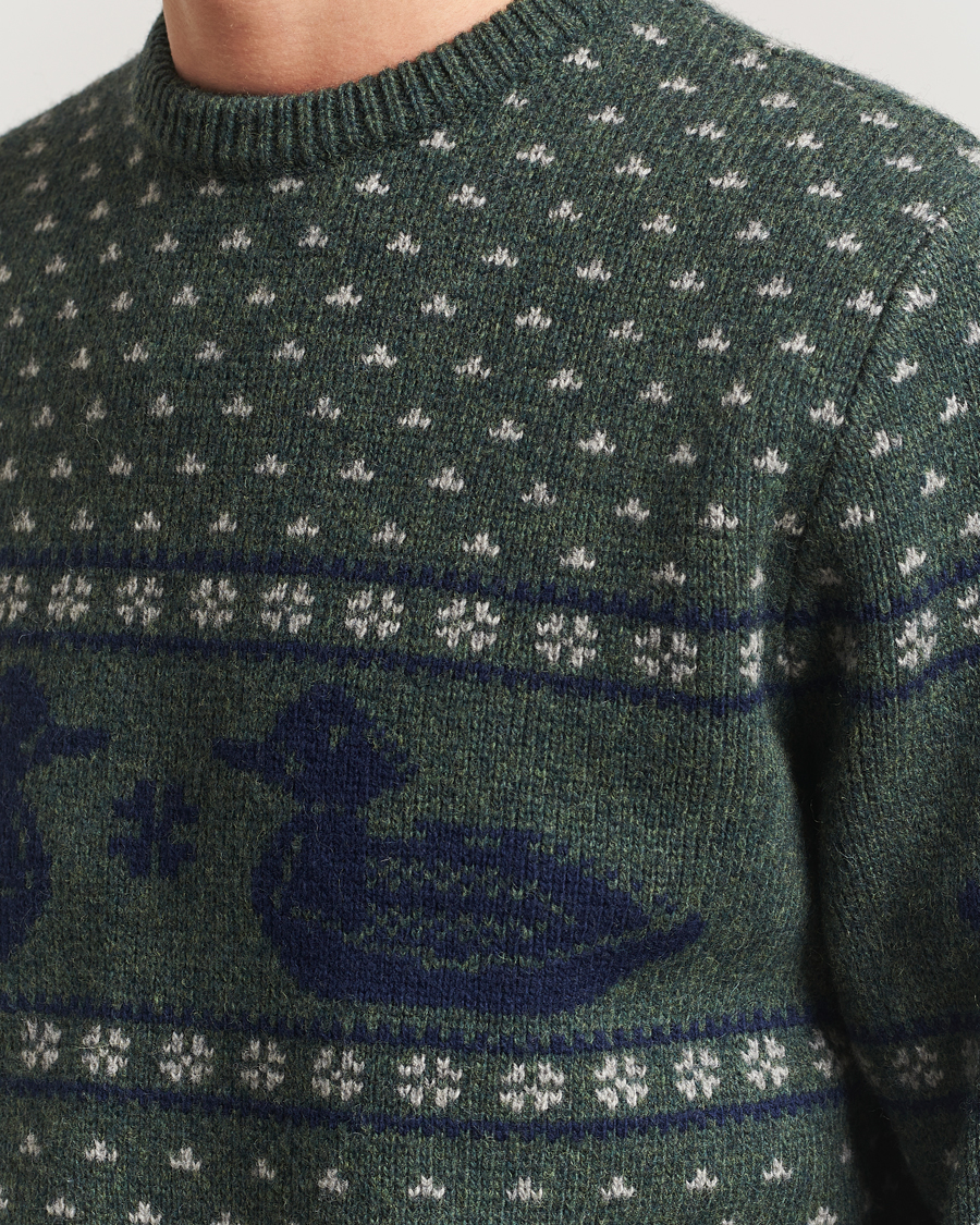 Herren | Pullover | Pendleton | Wool Duck Sweater Green