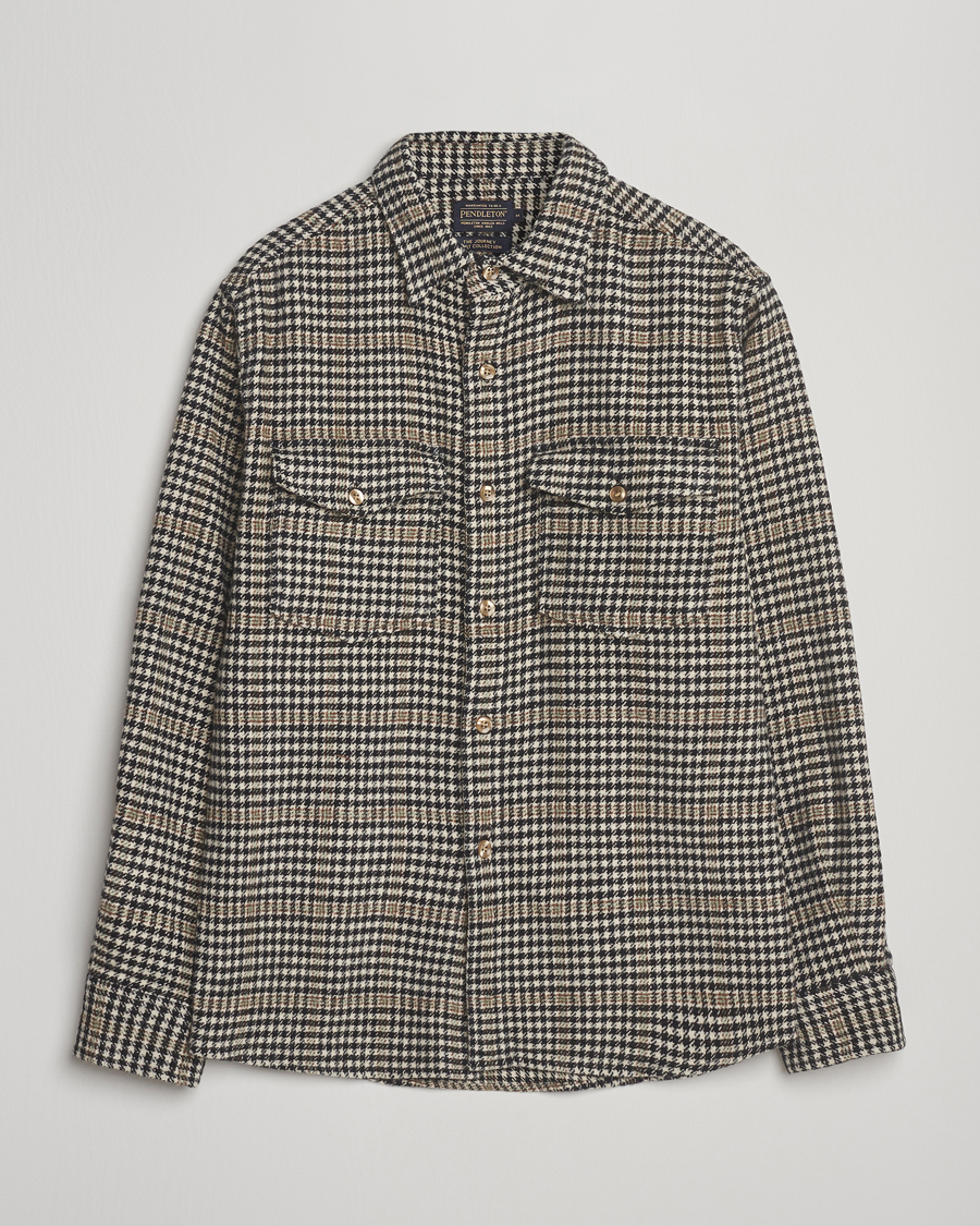 Herren | Hemden | Pendleton | Big Pocket Shirt White Check
