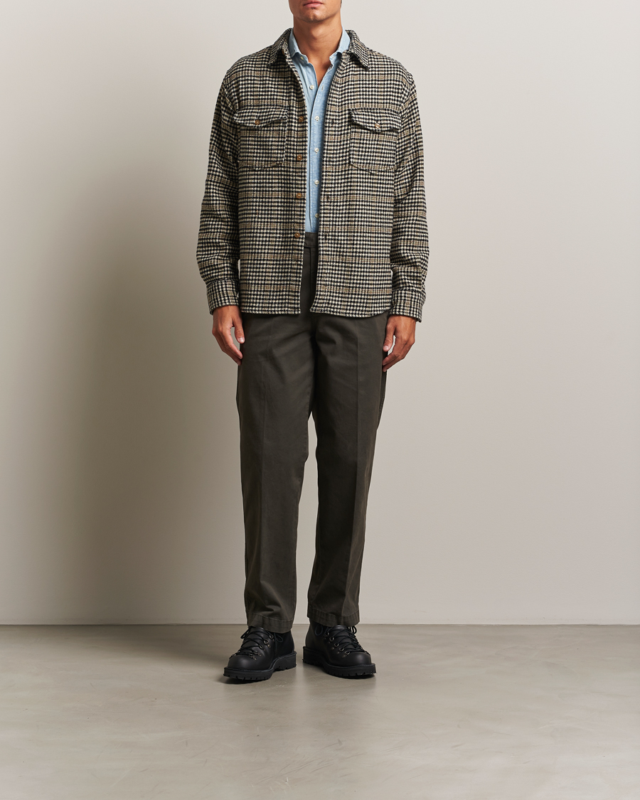 Herren | Hemden | Pendleton | Big Pocket Shirt White Check