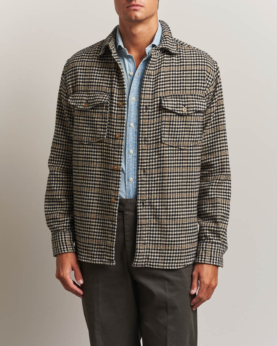 Herren | Hemden | Pendleton | Big Pocket Shirt White Check