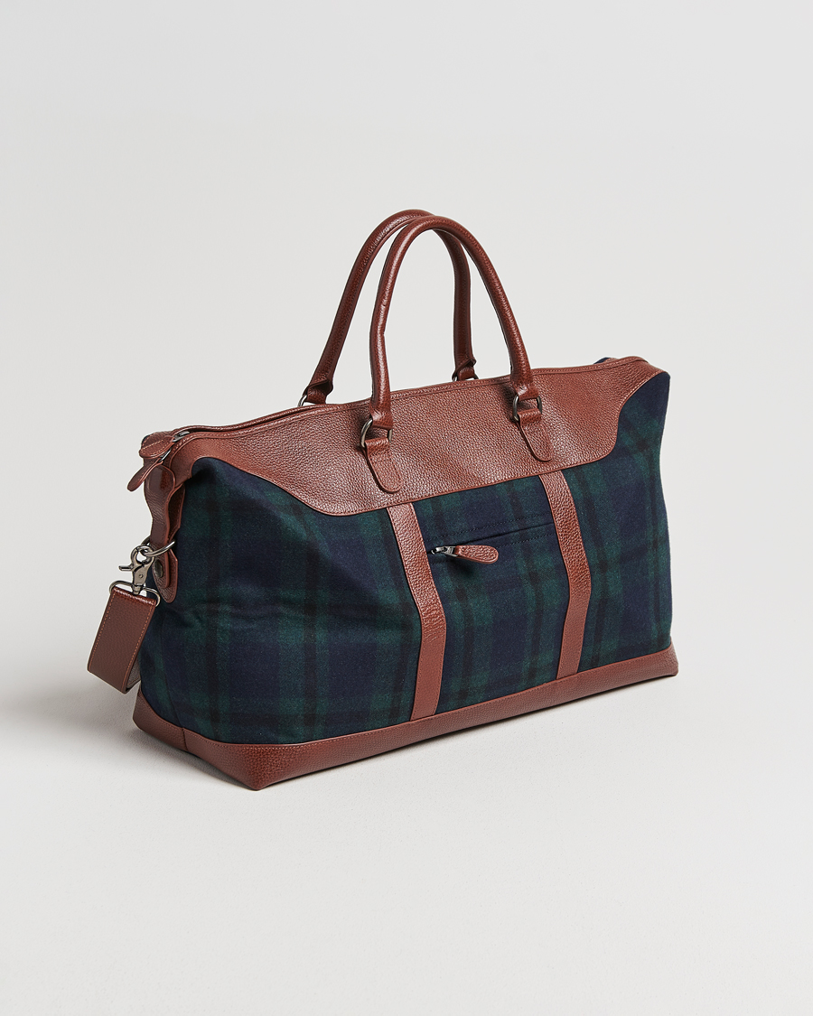 Herren | Taschen | Pendleton | Wool Weekend Bag Blackwatch Tartan