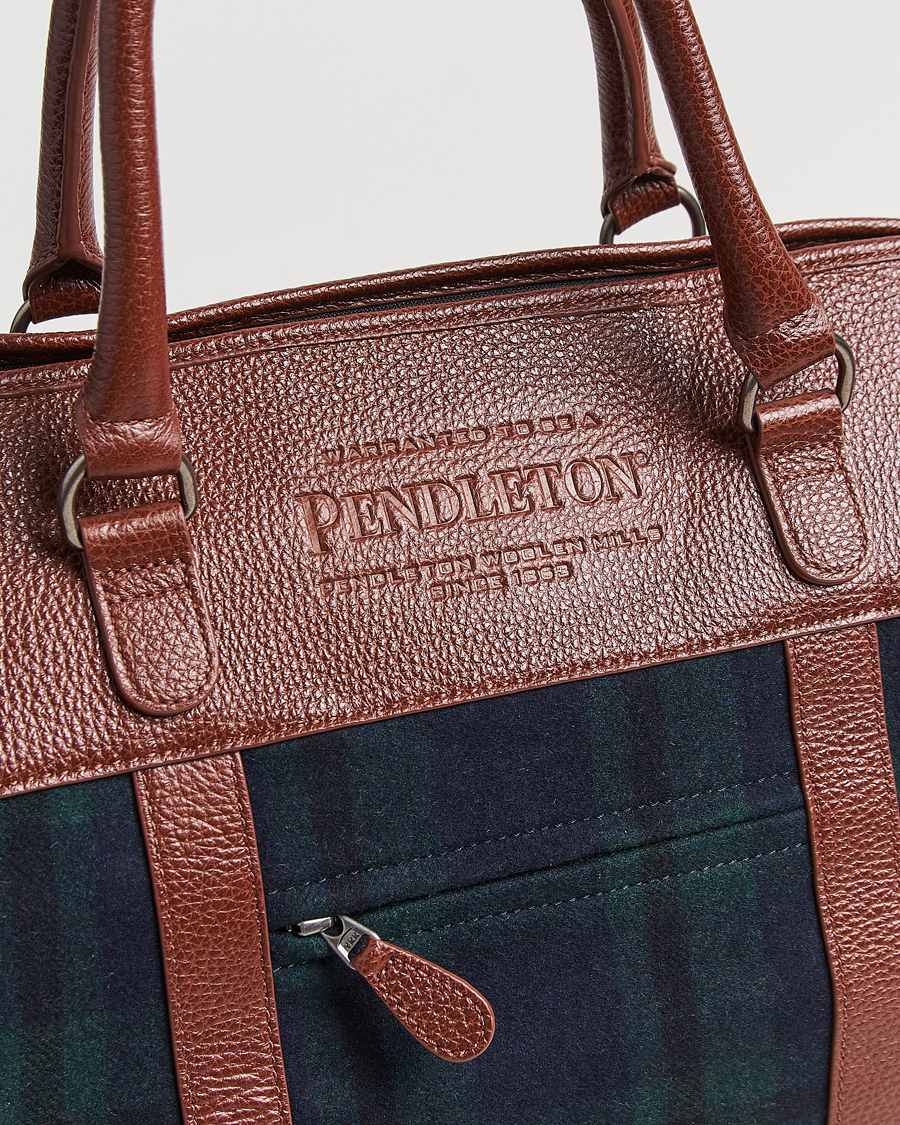 Herren | Taschen | Pendleton | Wool Weekend Bag Blackwatch Tartan