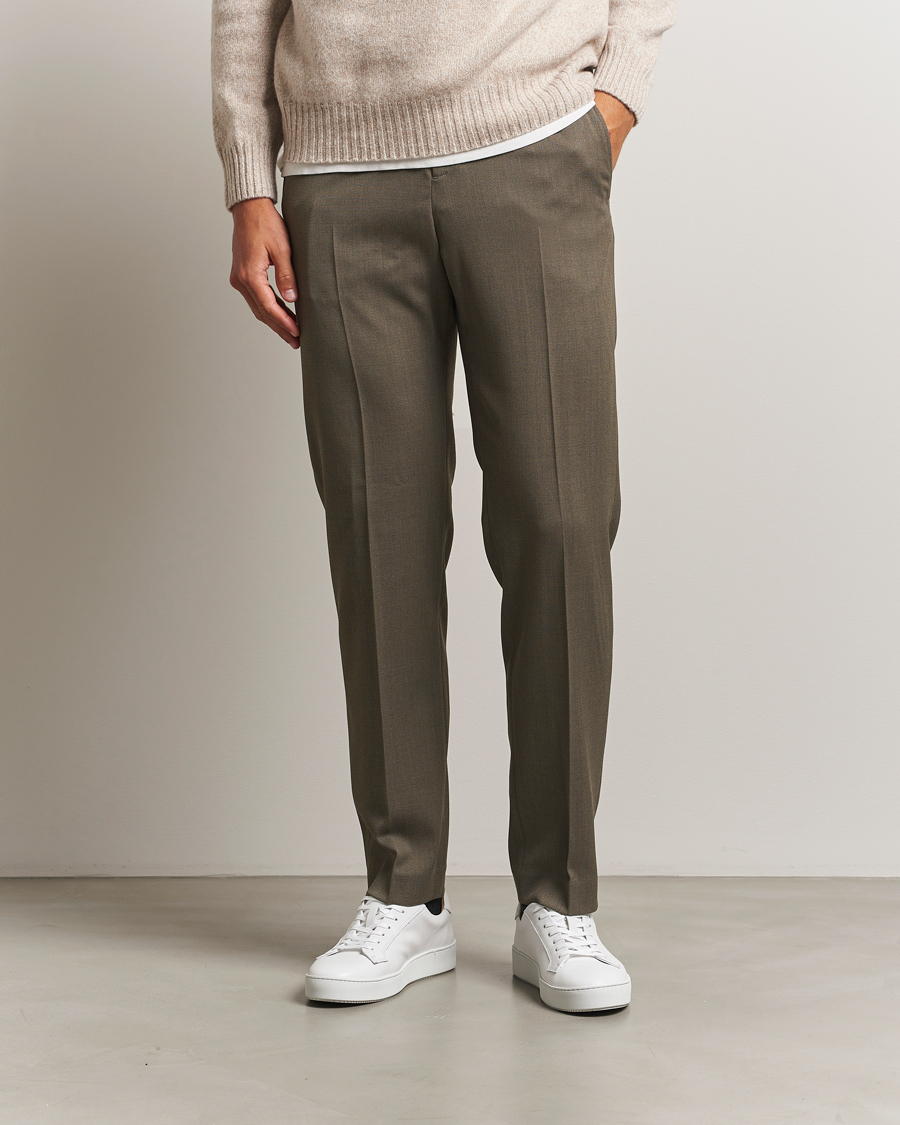 Herren | Hosen | Filippa K | Troy Tailored Drawstring Trousers Driftwood