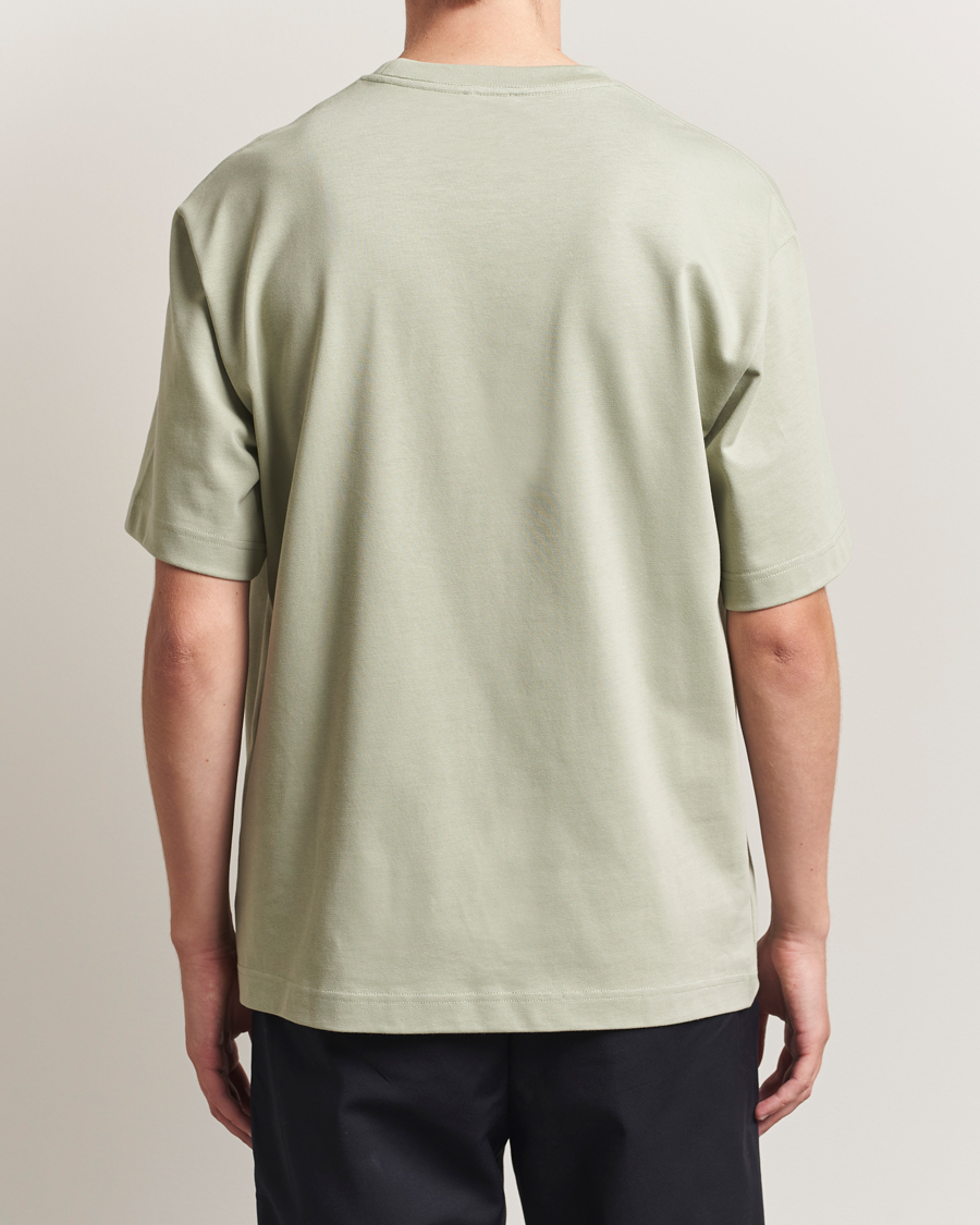 Herren | T-Shirts | Filippa K | Heavy Cotton Crew Neck T-Shirt Faded Green Grey