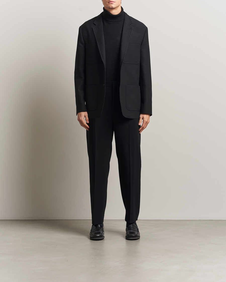Herren | Sakkos | Filippa K | Riley Wool Workwear Blazer Black