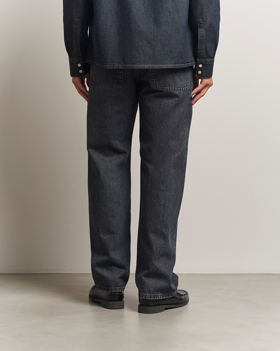 Herren | Hemden | Filippa K | Loose Fit Workwear Jeans Washed Black