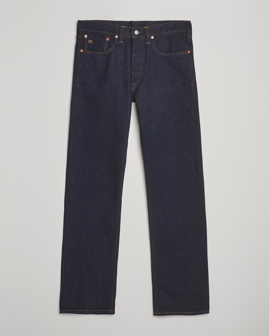 Herren | Jeans | RRL | Straight Leg 5-Pocket Denim Once Washed