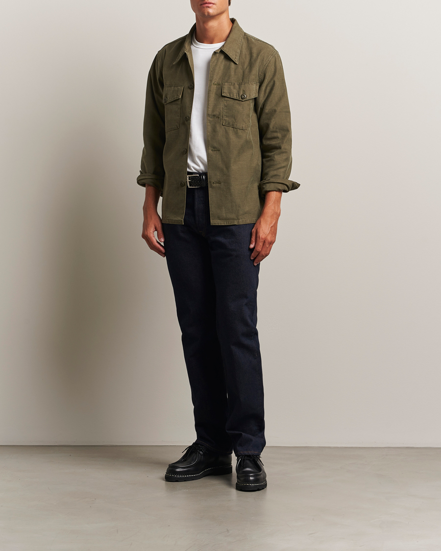 Herren | Jeans | RRL | Straight Leg 5-Pocket Denim Once Washed