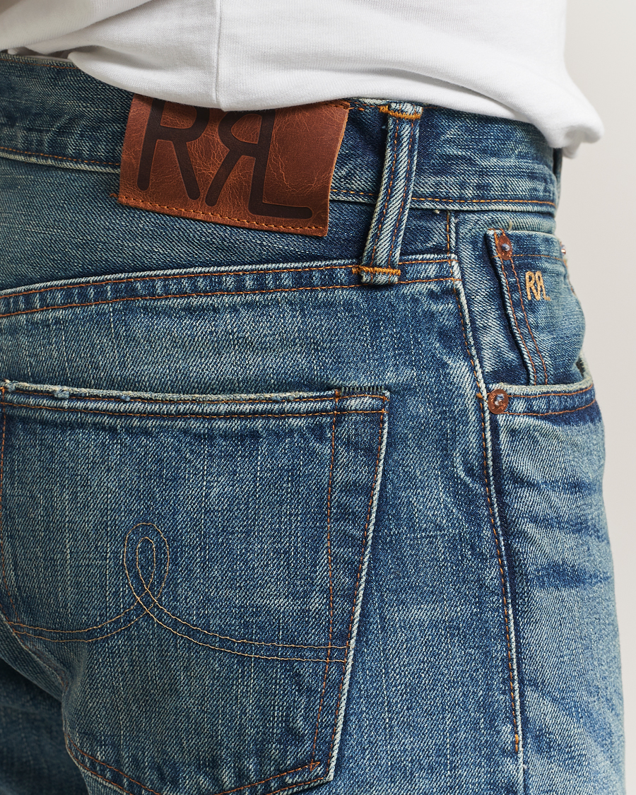 Herren | Jeans | RRL | Straight Leg 5-Pocket Denim Hillsview Wash