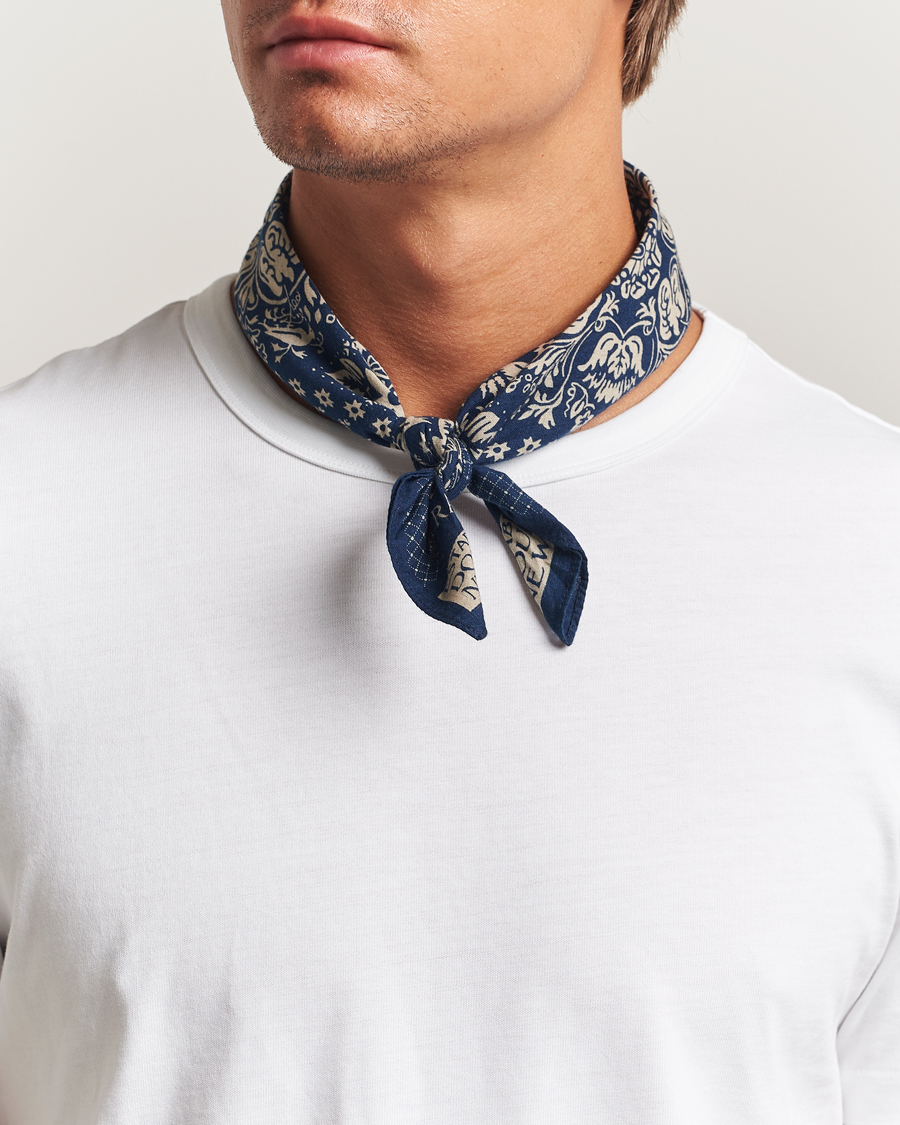 Herren | Einstecktücher | RRL | Ried Bandana Indigo/Cream