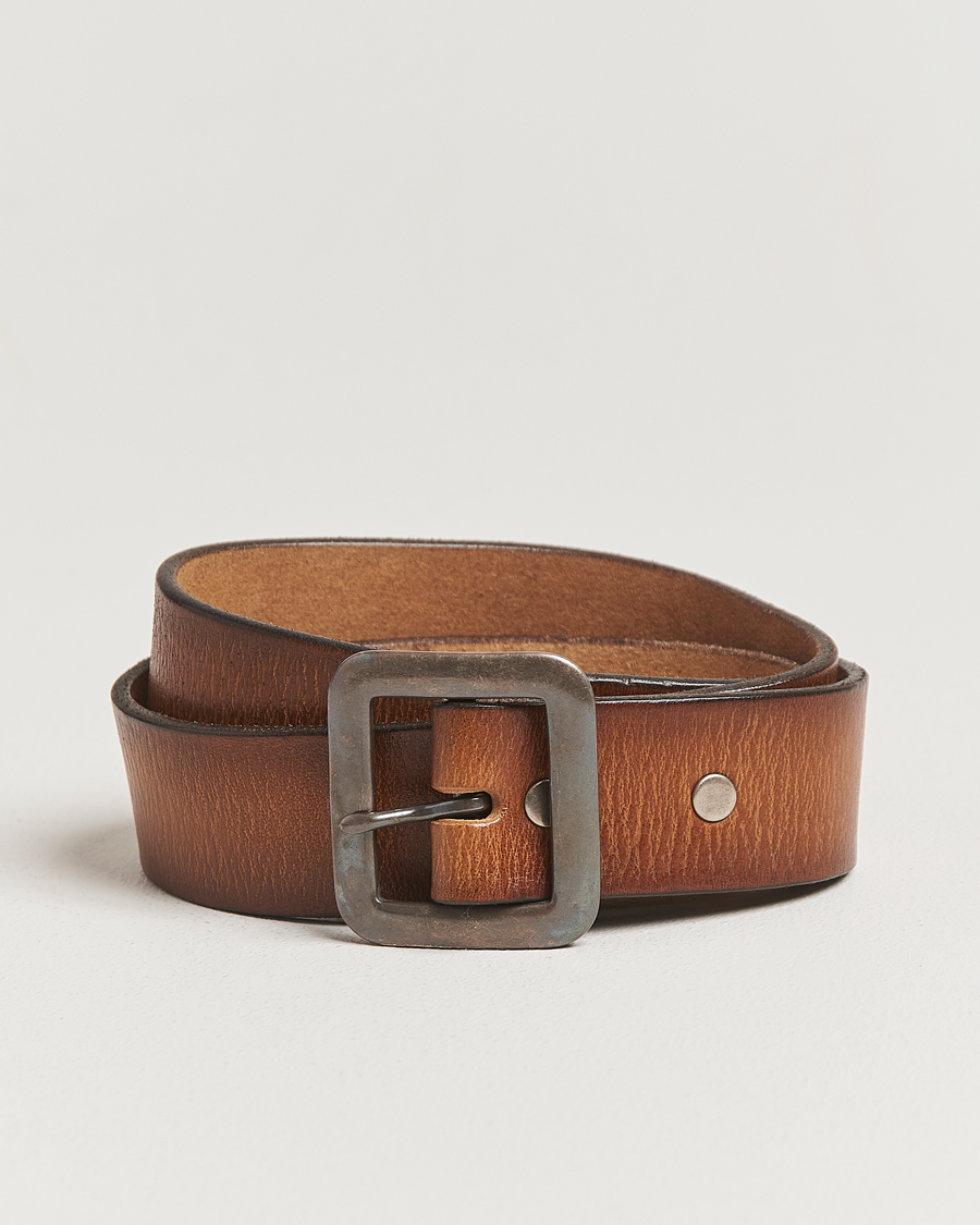 Herren | Gürtel | RRL | Burling Belt Mid Brown