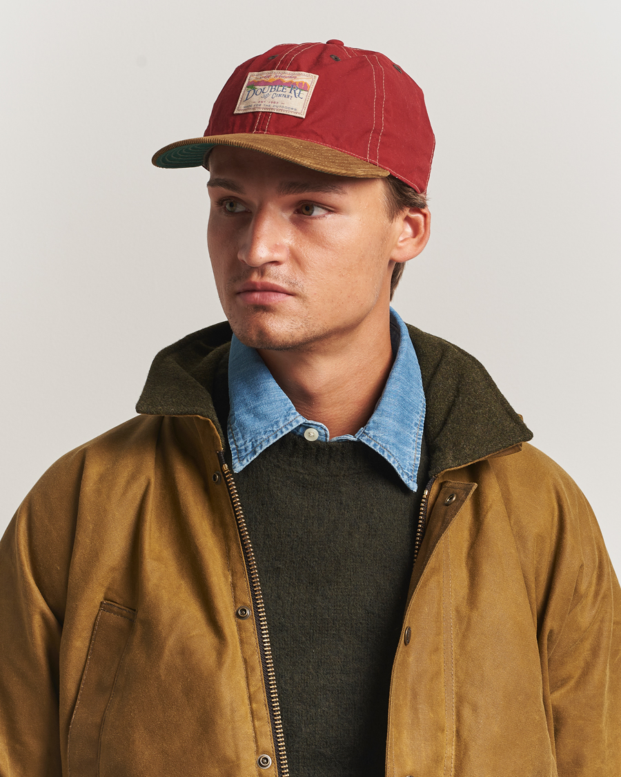 Herren | Hüte & Mützen | RRL | Sportsman Cap Vintage Red