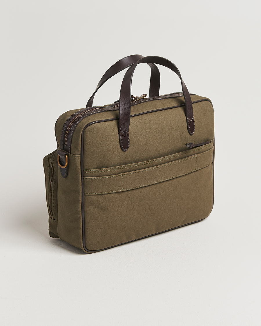 Herren | Taschen | Polo Ralph Lauren | Commuter Canvas Messenger Bag Defender Green/Brown