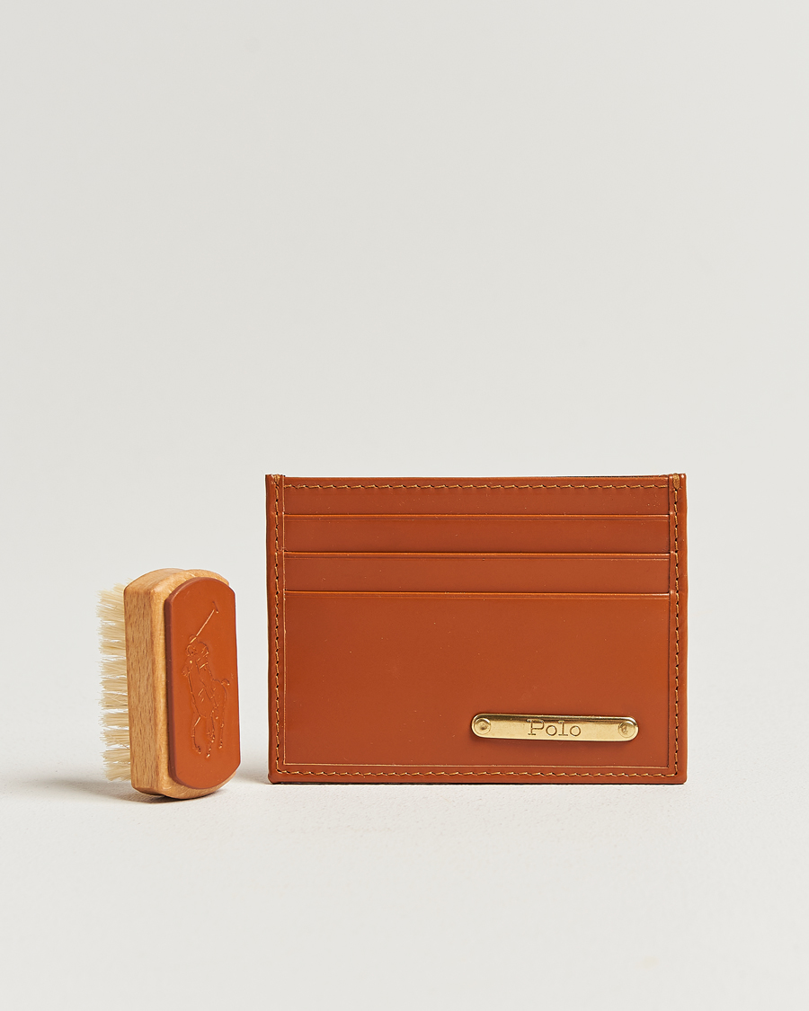 Herren | Geldbörsen | Polo Ralph Lauren | Bridle Leather Card Case Tan