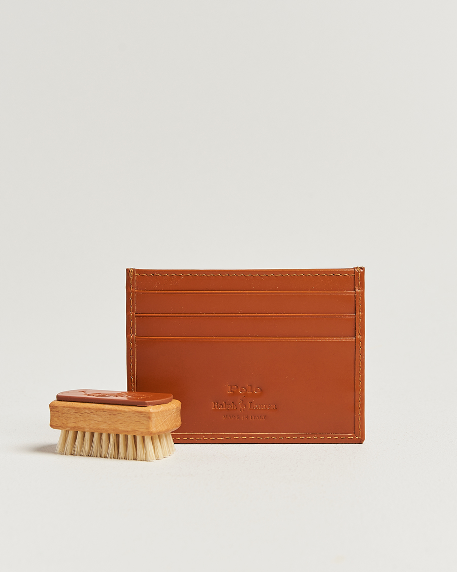 Herren | Geldbörsen | Polo Ralph Lauren | Bridle Leather Card Case Tan