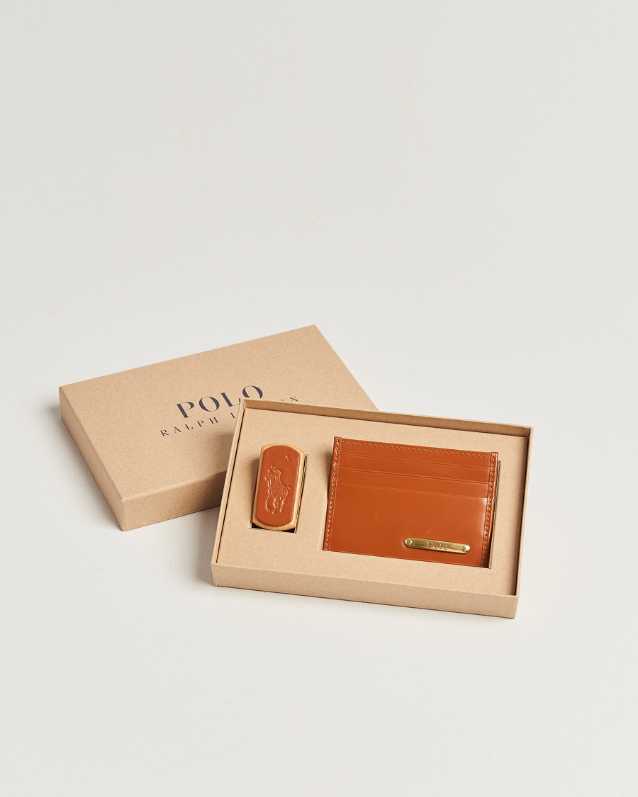 Herren | Geldbörsen | Polo Ralph Lauren | Bridle Leather Card Case Tan