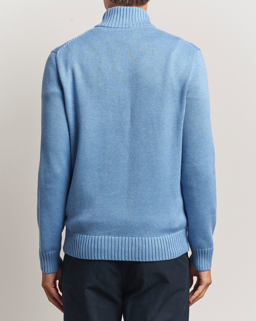 Herren | Pullover | Polo Ralph Lauren | Cotton Pullover Half-Zip Soft Royal Heather