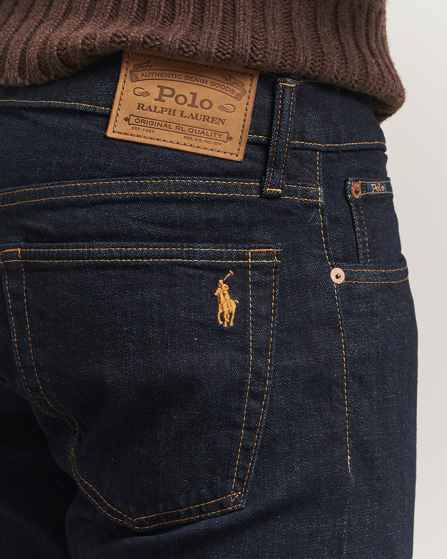 Herren | Jeans | Polo Ralph Lauren | Parkside Rinse Stretch Straight Jeans Dark Blue