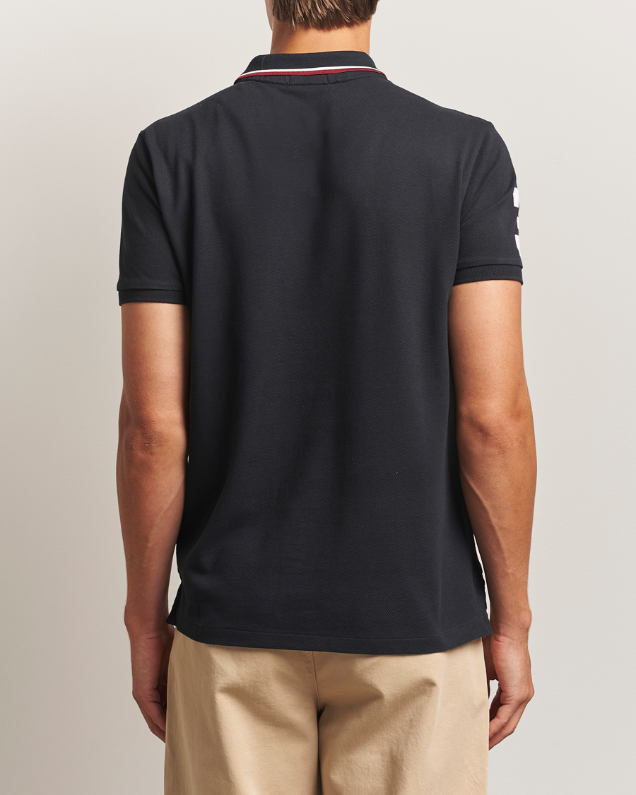 Herren | Poloshirts | Polo Ralph Lauren | Diagonal Stripe Big Pony Polo Polo Black