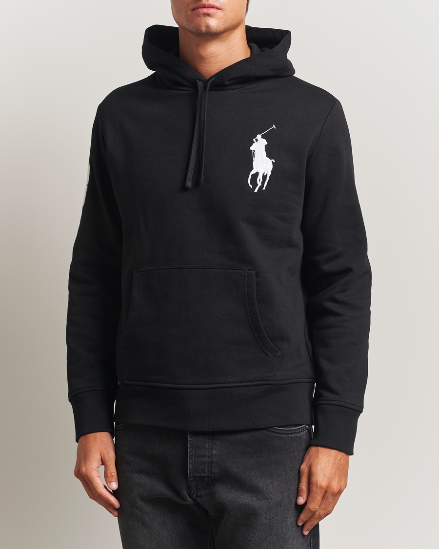 Herren | Pullover | Polo Ralph Lauren | Big Pony Hoodie Polo Black