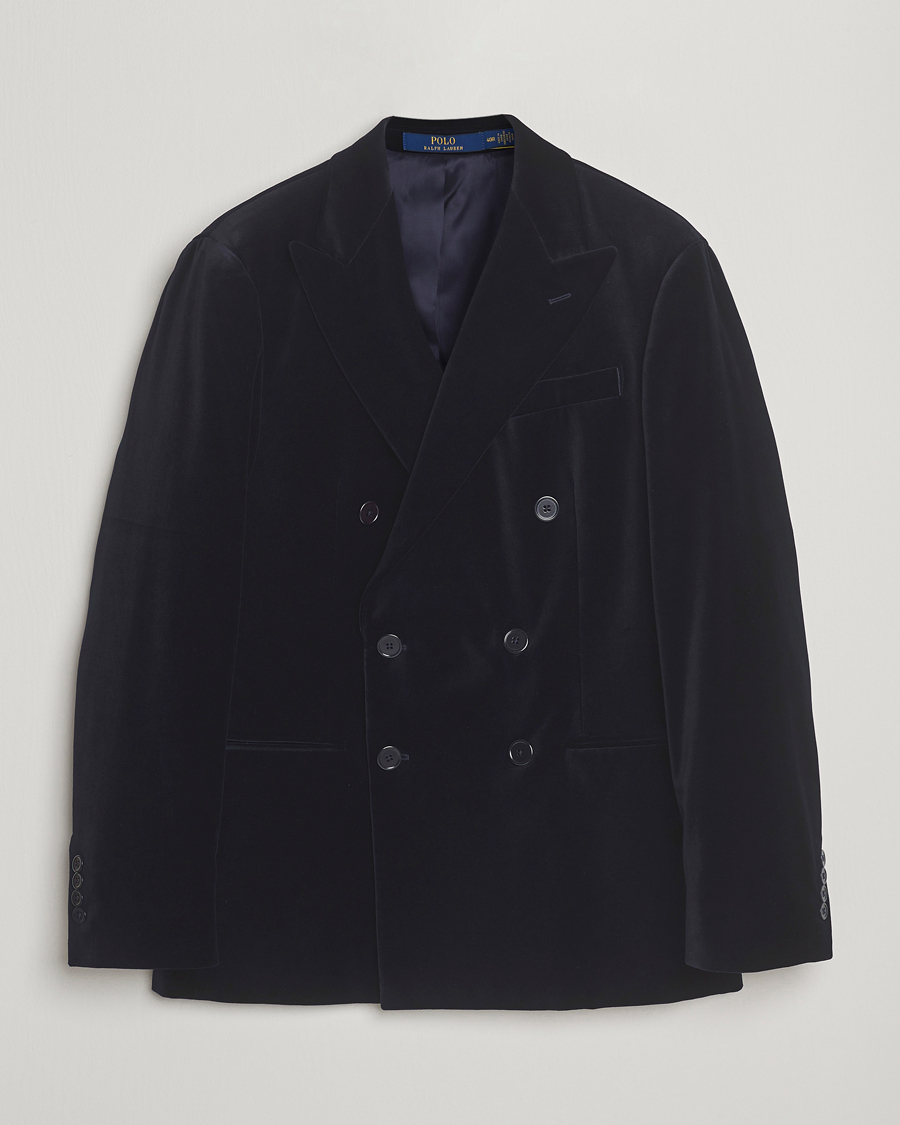 Herren | Sakkos | Polo Ralph Lauren | Double Breasted Tuxedo Jacket Velvet