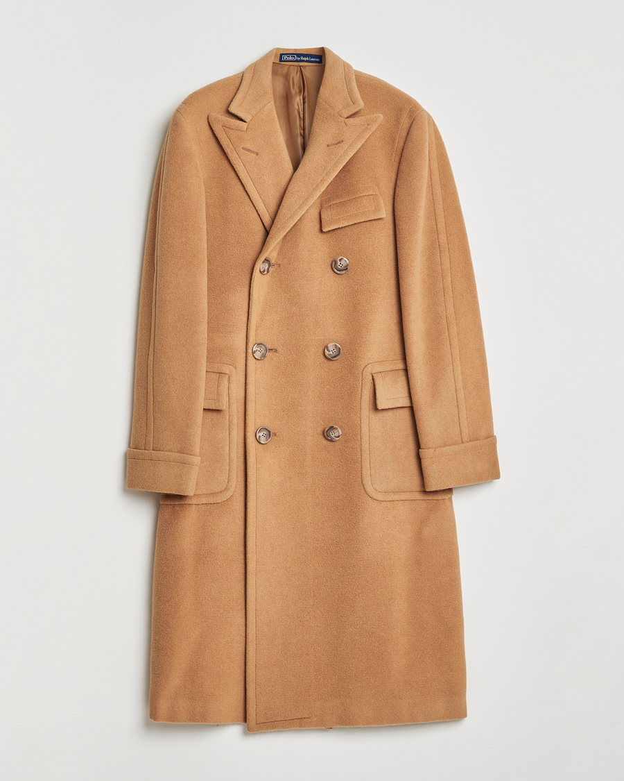 Herren | Jacken | Polo Ralph Lauren | Camel Hair Coat Khaki