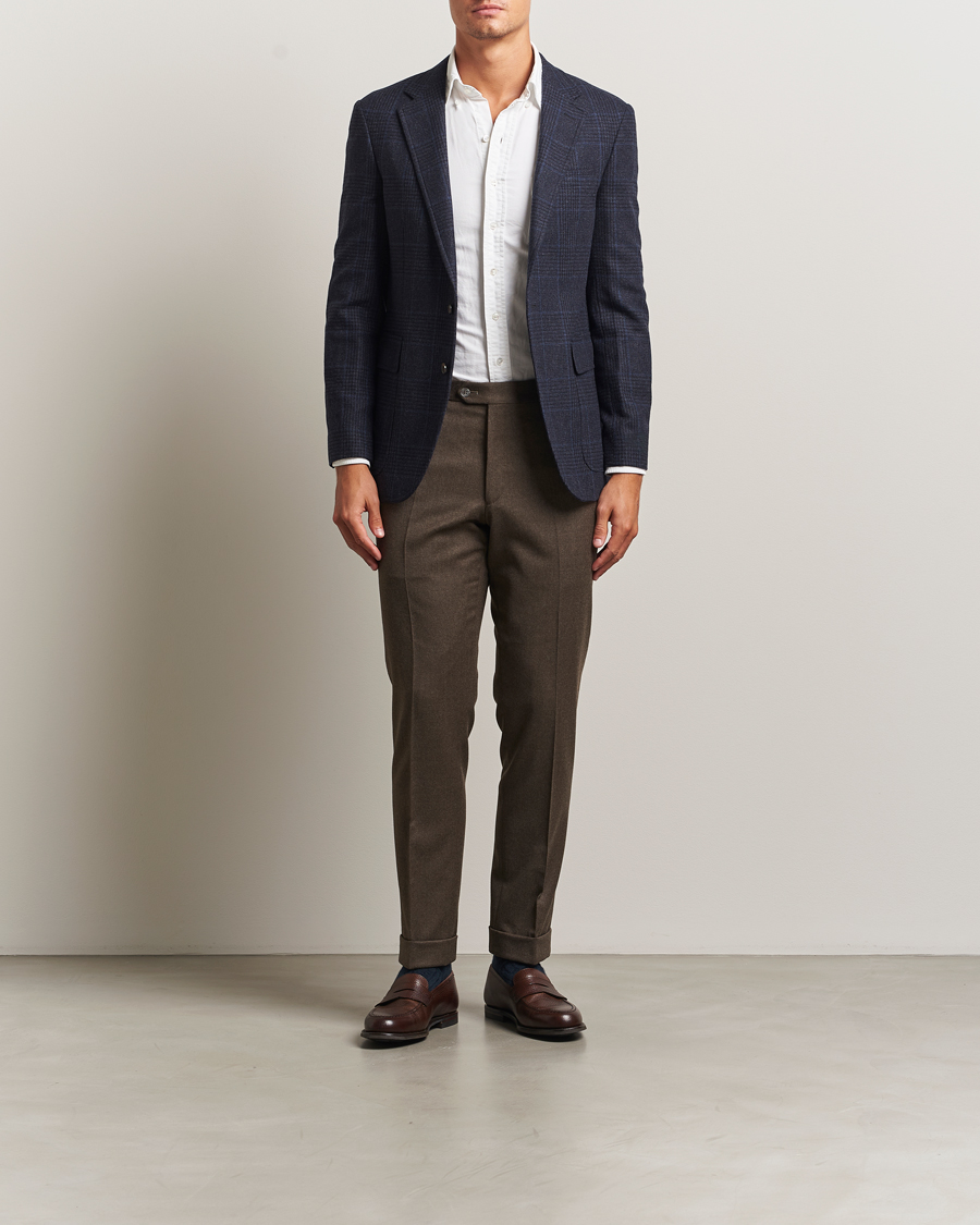 Herren | Sakkos | Polo Ralph Lauren | Single Breasted Glenplaid Sportcoat Navy Multi