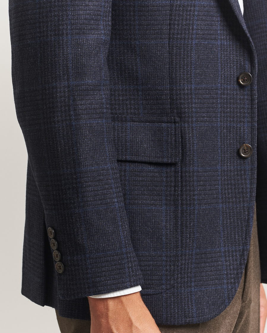 Herren | Sakkos | Polo Ralph Lauren | Single Breasted Glenplaid Sportcoat Navy Multi