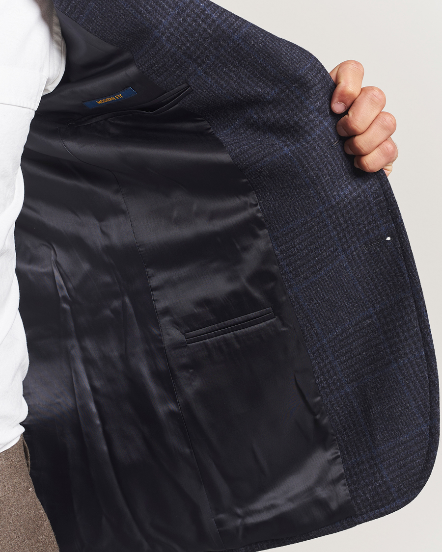 Herren | Sakkos | Polo Ralph Lauren | Single Breasted Glenplaid Sportcoat Navy Multi