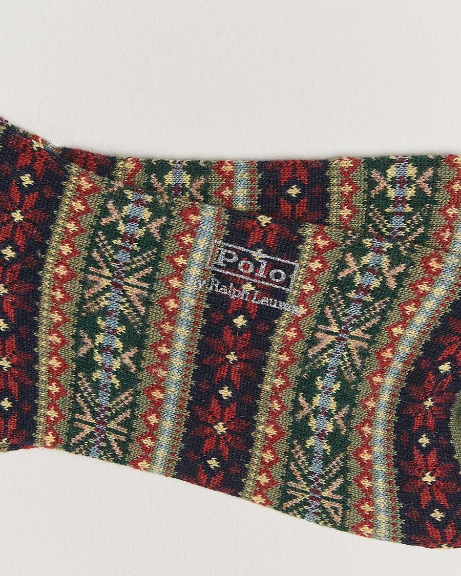 Herren | Unterwäsche | Polo Ralph Lauren | Fair Isle Sock Loden Heather