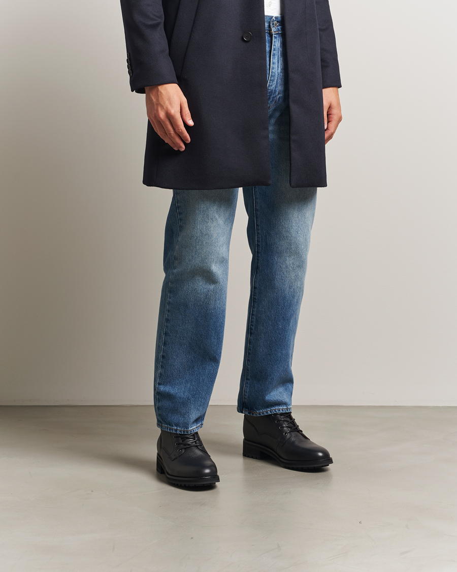 Herren | Boots | Polo Ralph Lauren | Bryson Mid Boot Black Calf