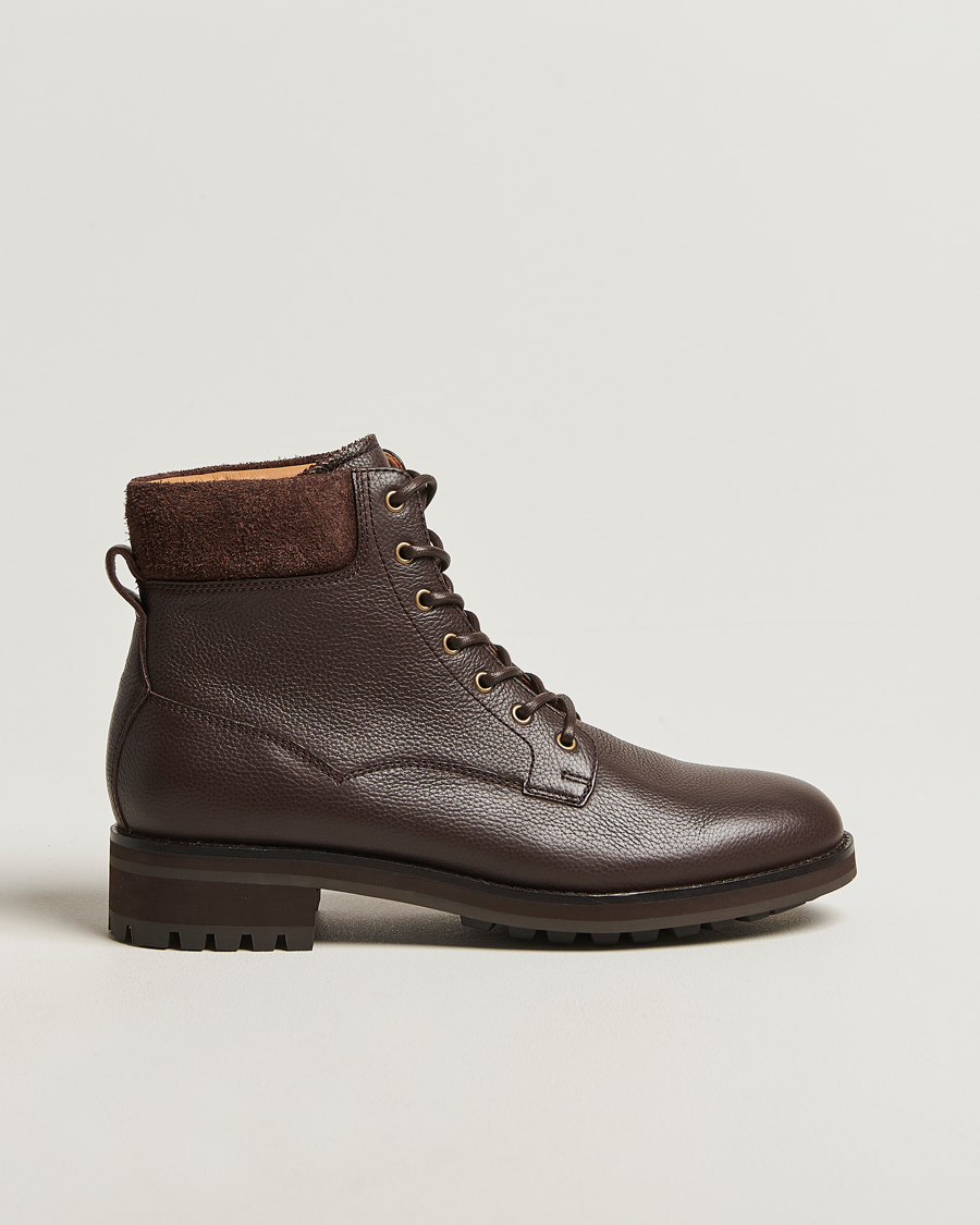 Herren | Boots | Polo Ralph Lauren | Bryson Mid Boot Dark Brown Calf
