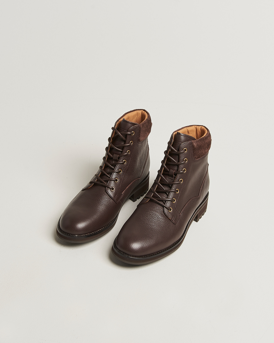 Herren | Boots | Polo Ralph Lauren | Bryson Mid Boot Dark Brown Calf