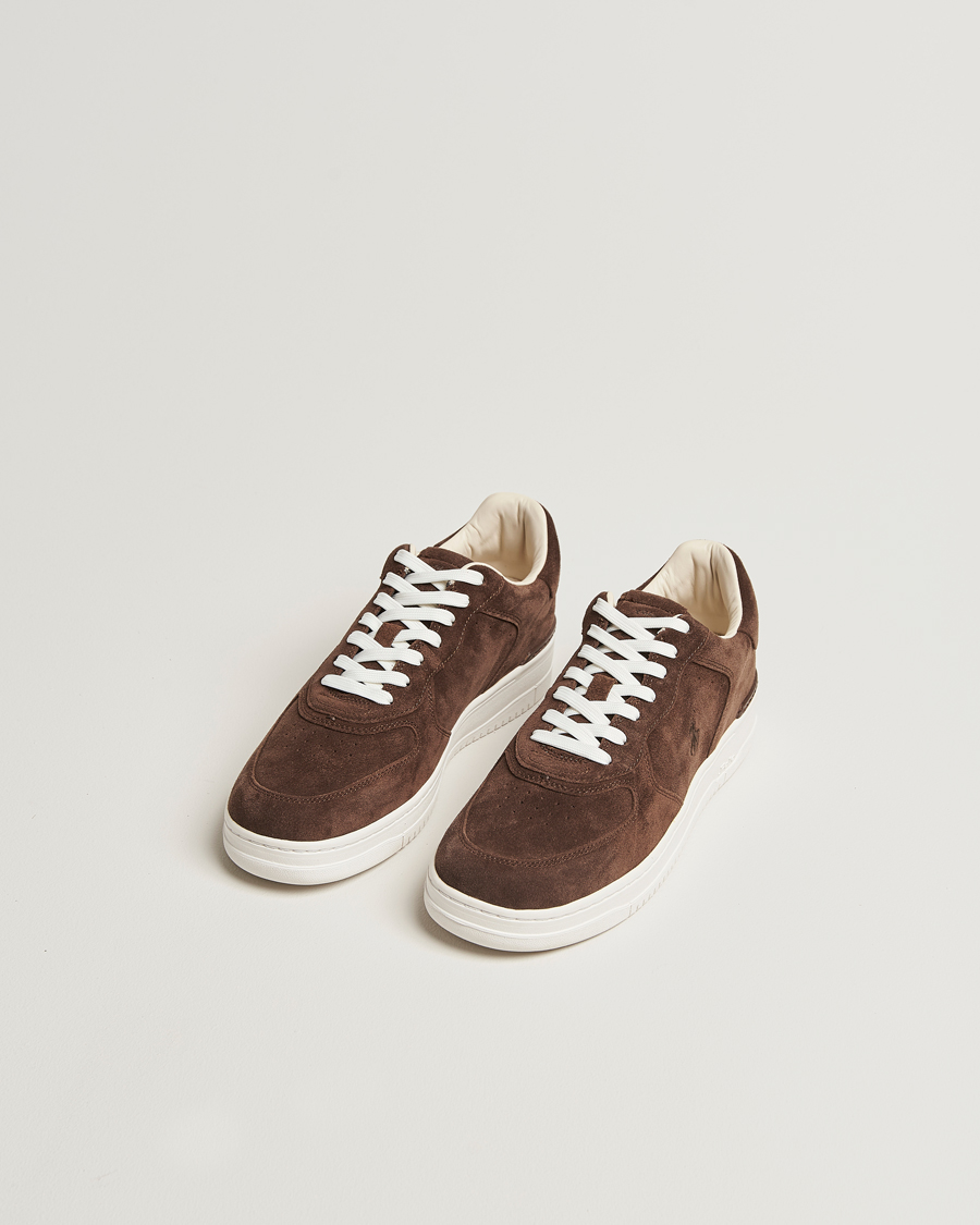 Herren | Sneaker | Polo Ralph Lauren | Masters Court Sneakers Chocolate Brown