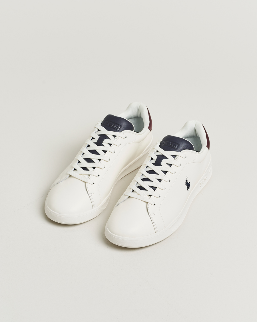 Herren | Sneaker | Polo Ralph Lauren | Heritage Court Sneakers Off White/Navy
