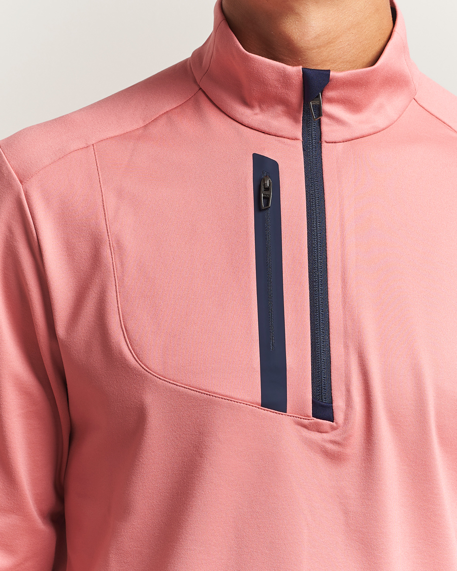 Herren | Pullover | RLX Ralph Lauren | Luxury Jersey Half Zip Desert Rose