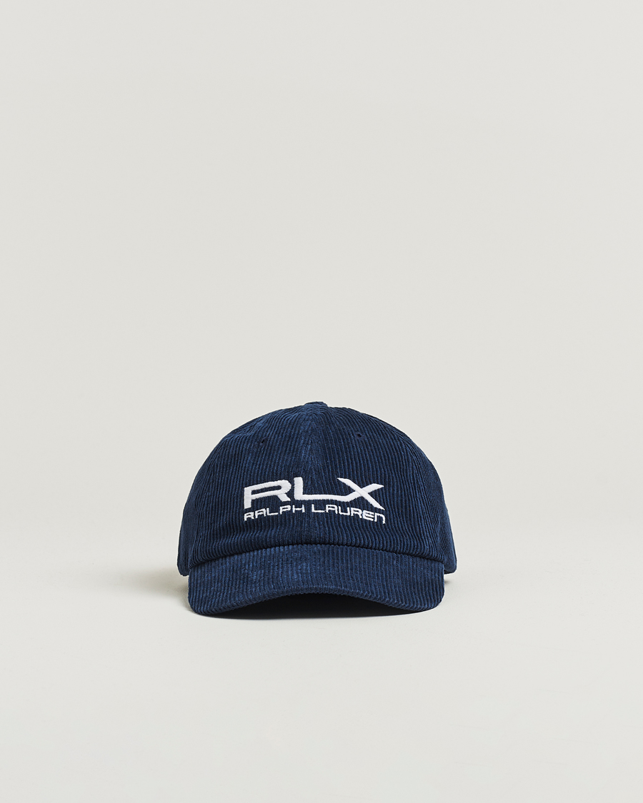 Herren | Hüte & Mützen | RLX Ralph Lauren | Corduroy Cap Refined Navy