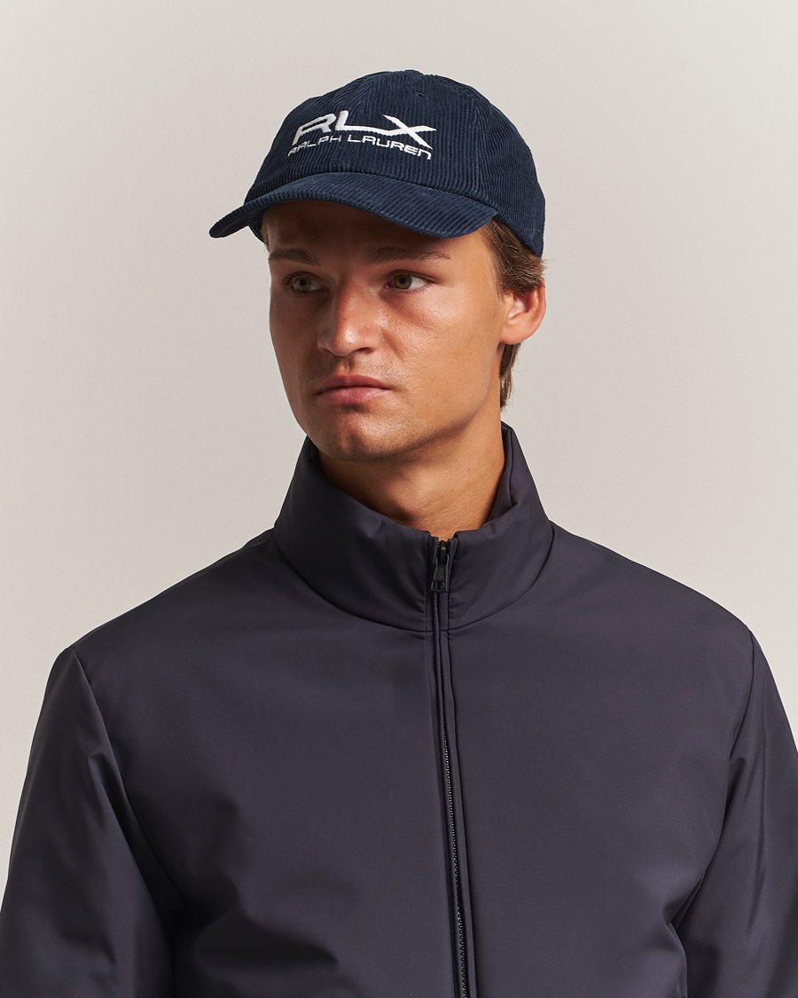 Herren | Hüte & Mützen | RLX Ralph Lauren | Corduroy Cap Refined Navy