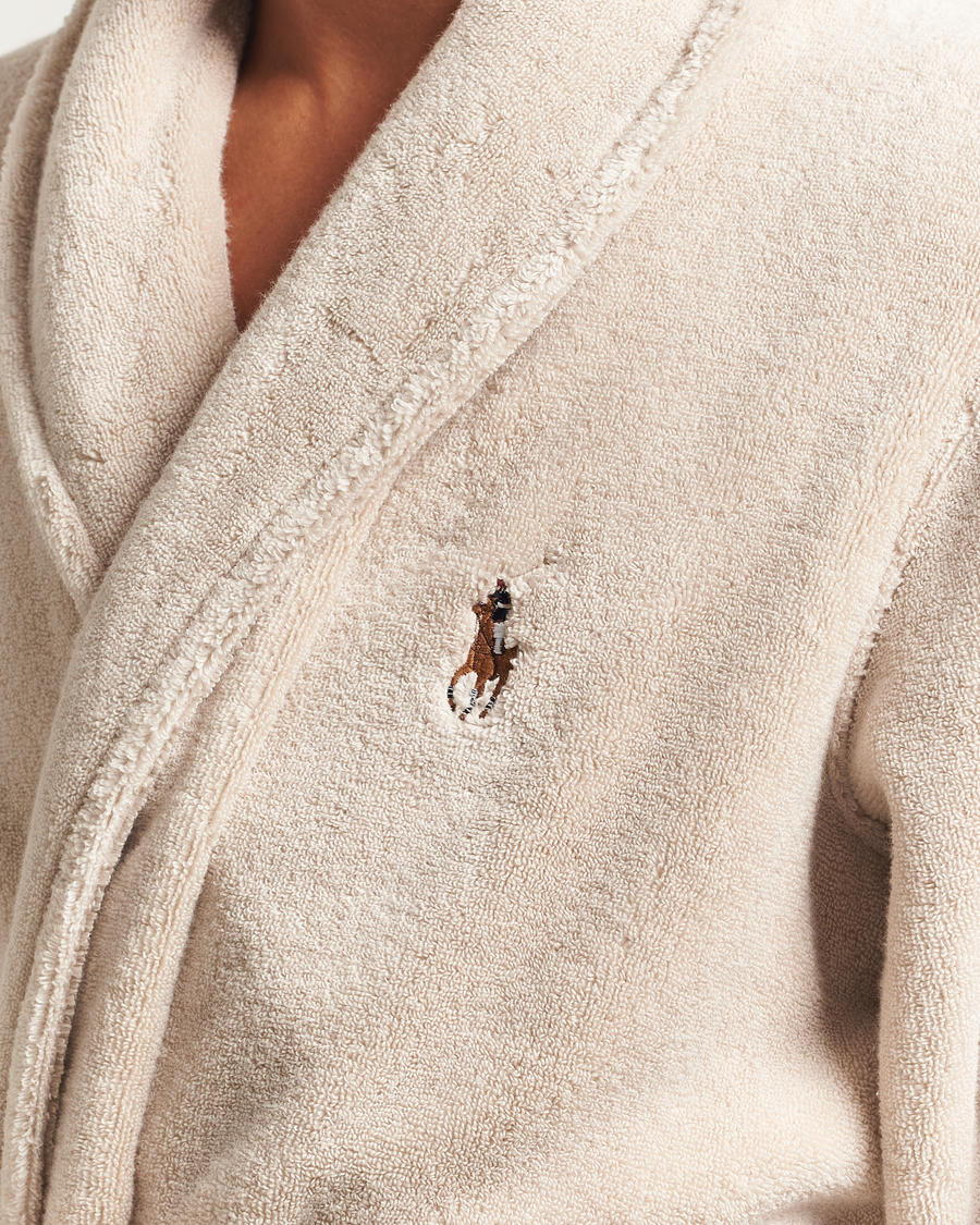 Herren | Schlafanzüge & Bademäntel | Polo Ralph Lauren | Cotton Terry Robe Khaki Stone