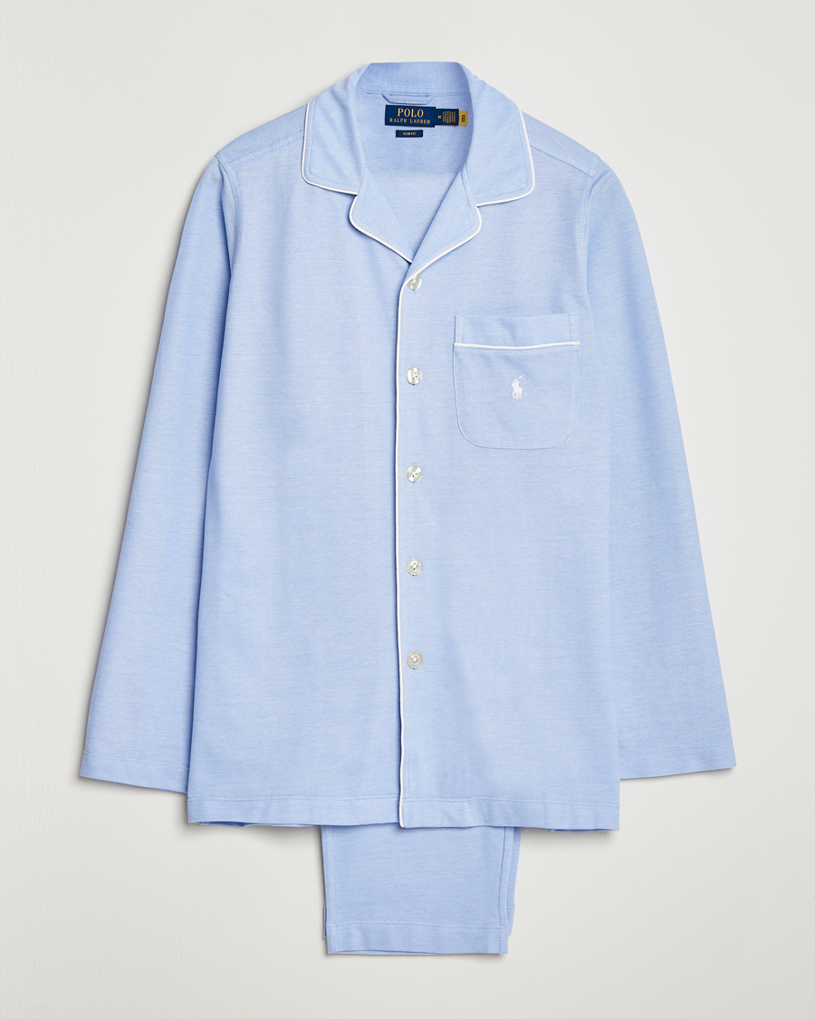 Herren | Schlafanzüge & Bademäntel | Polo Ralph Lauren | Cotton Pyjamas Set Blue