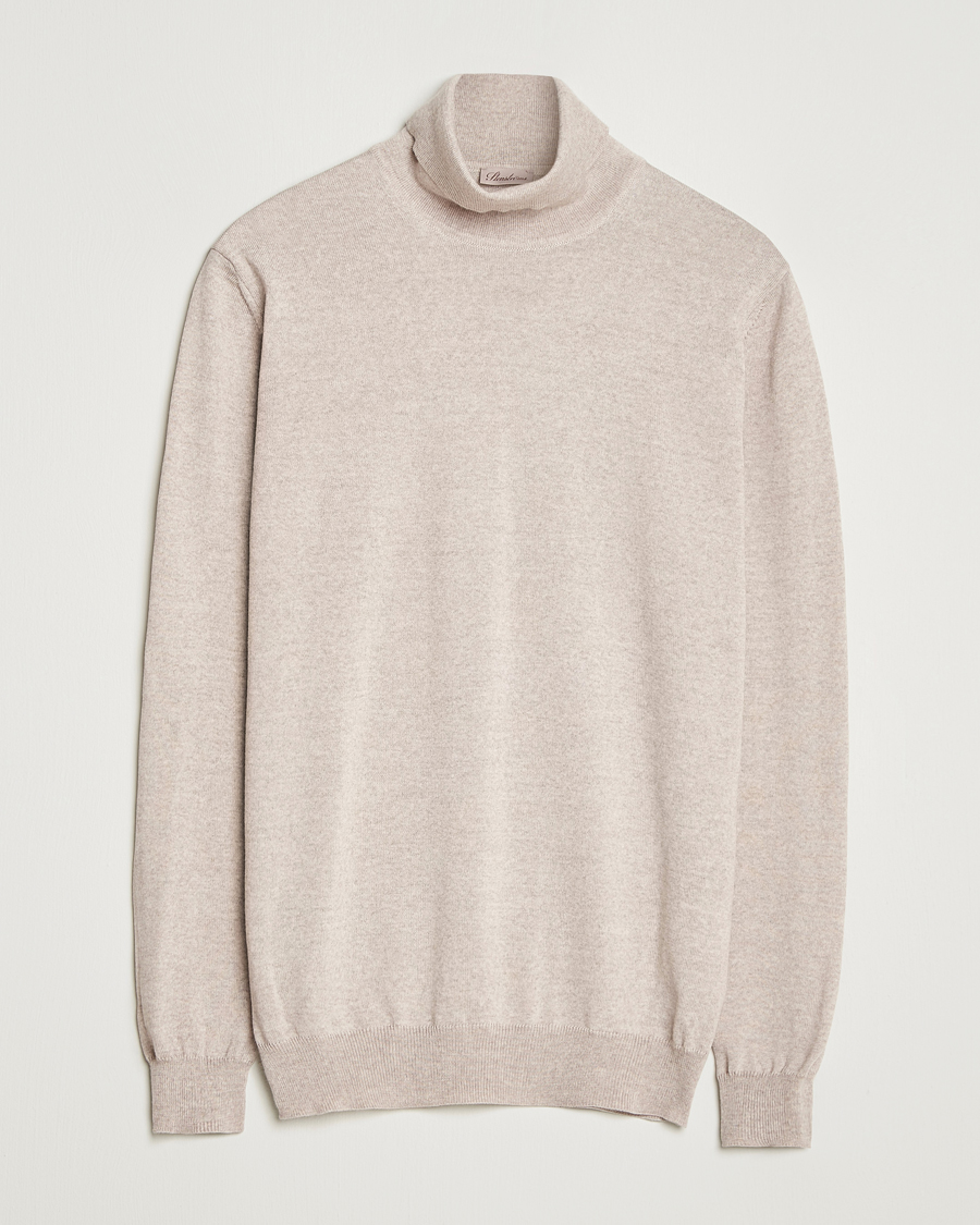 Herren | Pullover | Stenströms | Merino Rollneck Beige